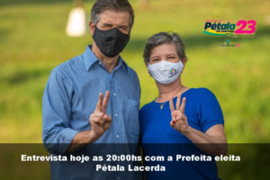 Pétala do Conviver é eleita Prefeita de Caçapava