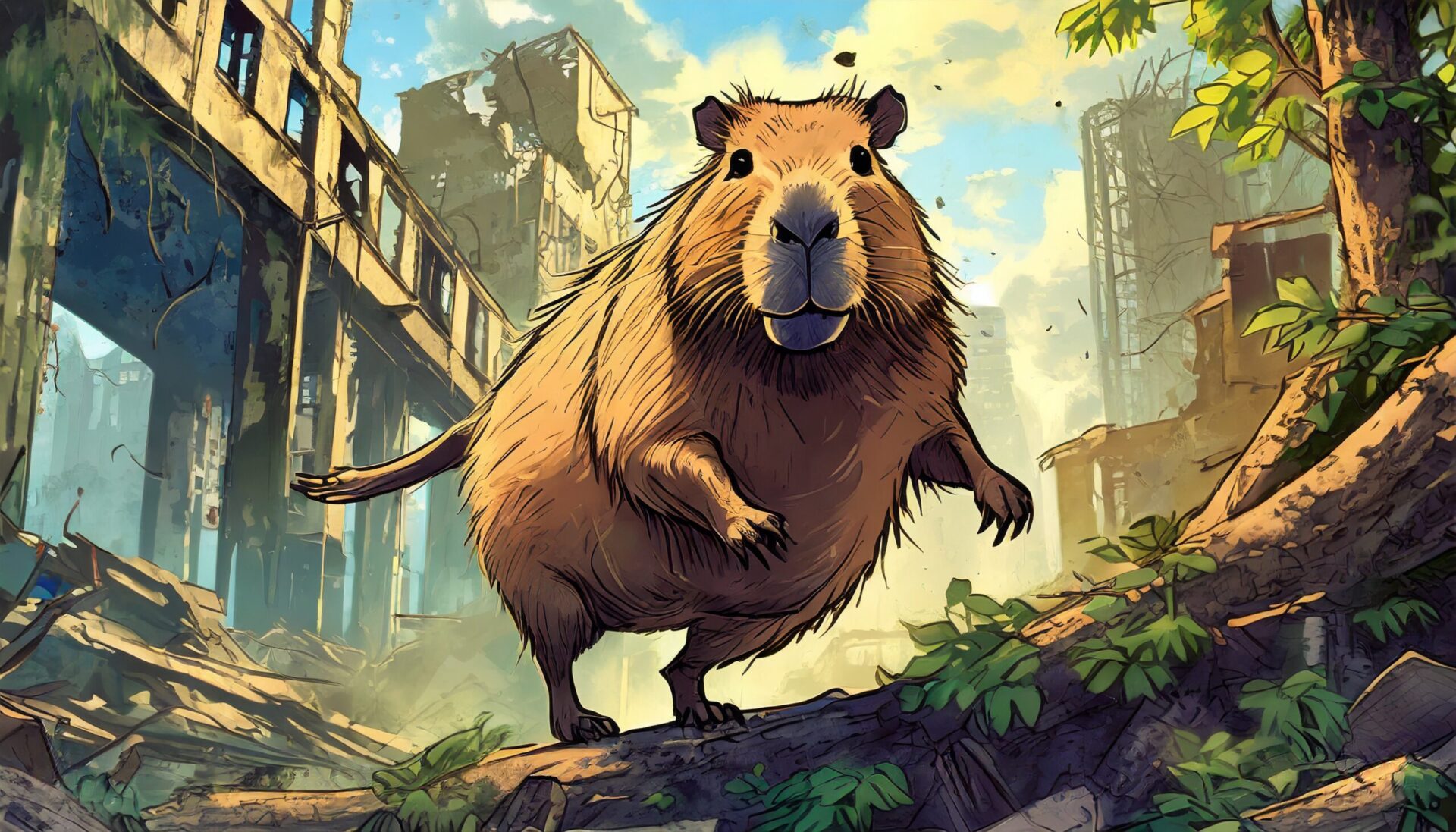 O Despertar da Capivara