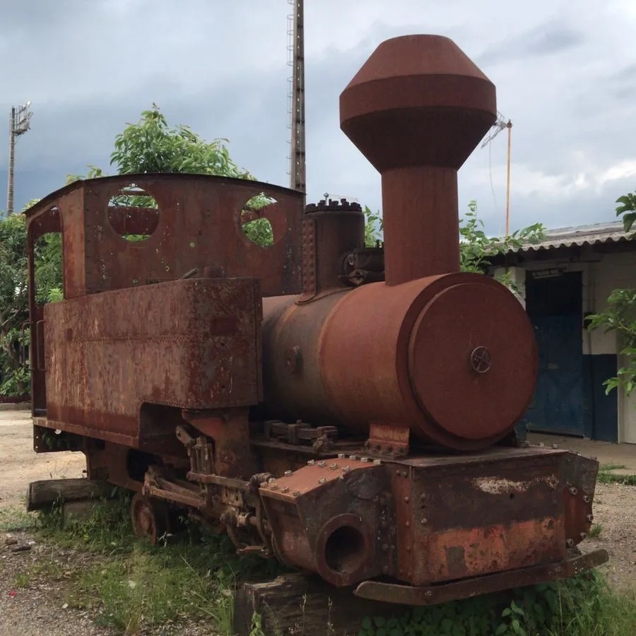 Caçapava finaliza reforma da locomotiva centenária do Museu Roberto Lee