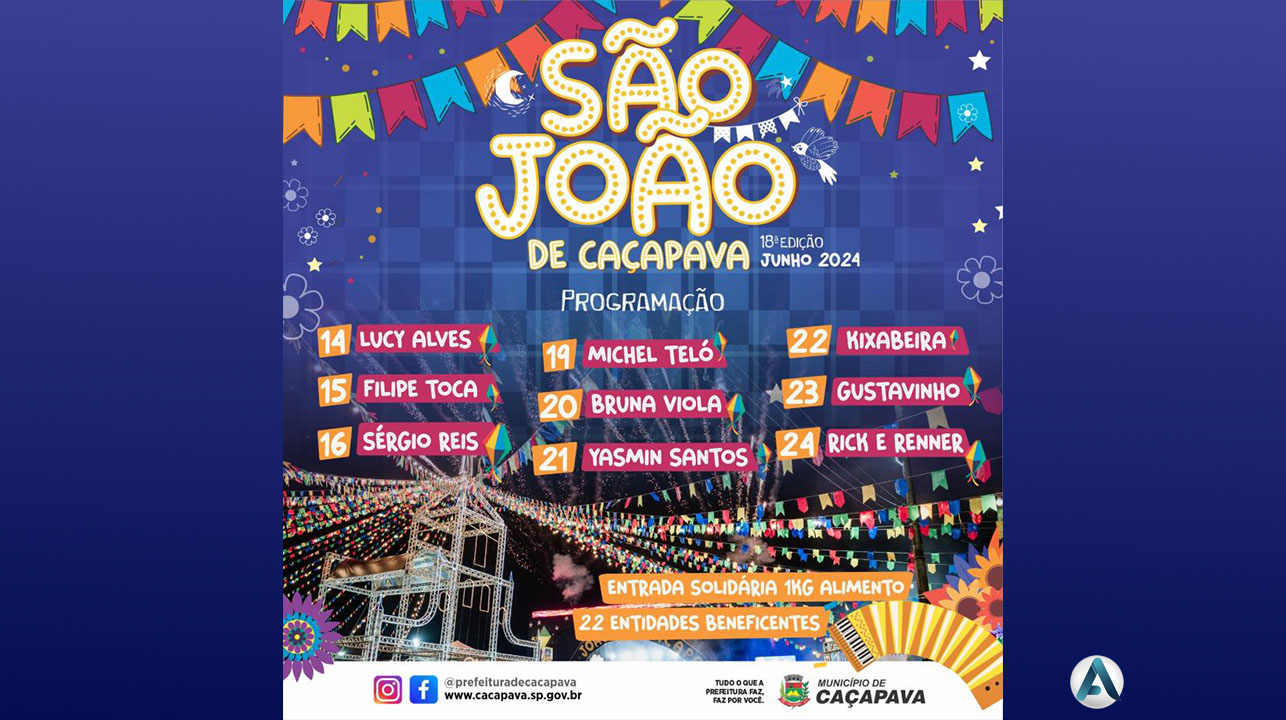Festival São João de Caçapava 2024