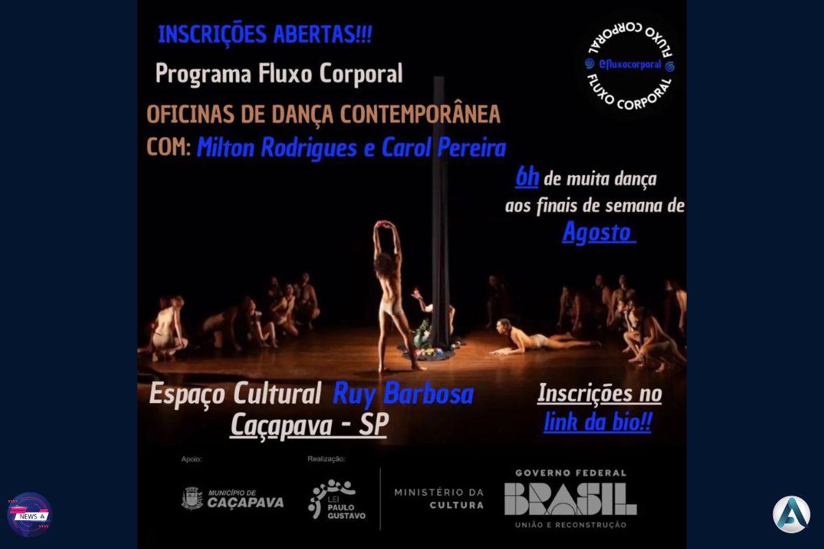 Aulas de Dança Contemporânea - Caçapava SP