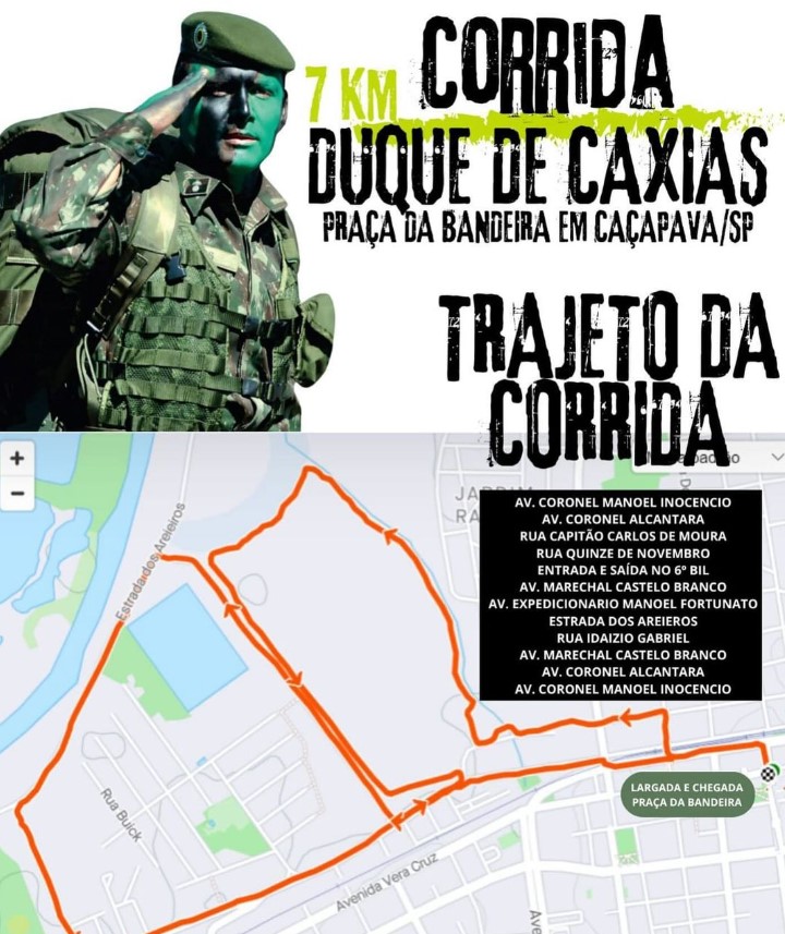 Corrida Duque de Caxias em Caçapava 2024