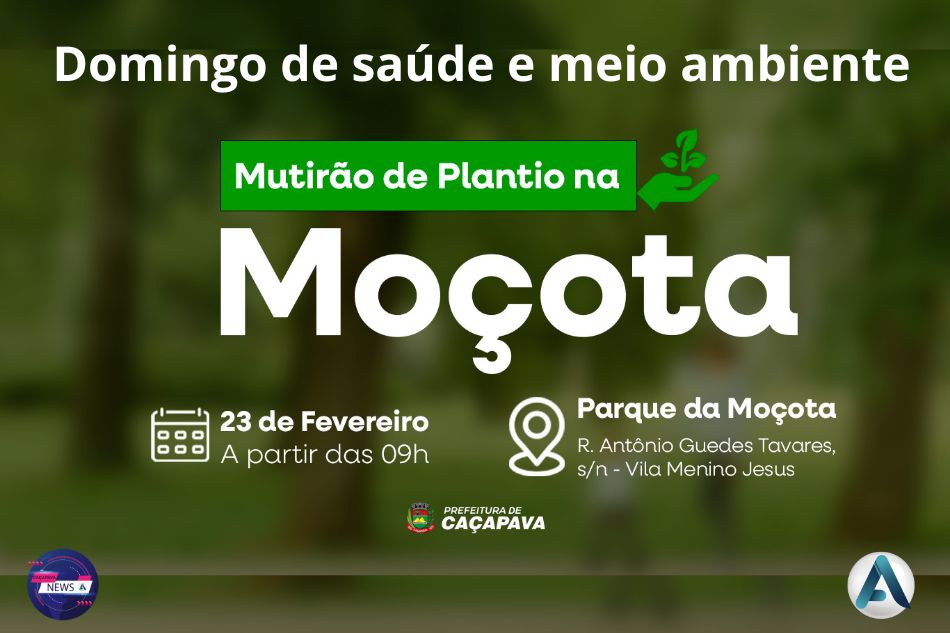 Domingo de saúde e meio ambiente no Parque da Moçota