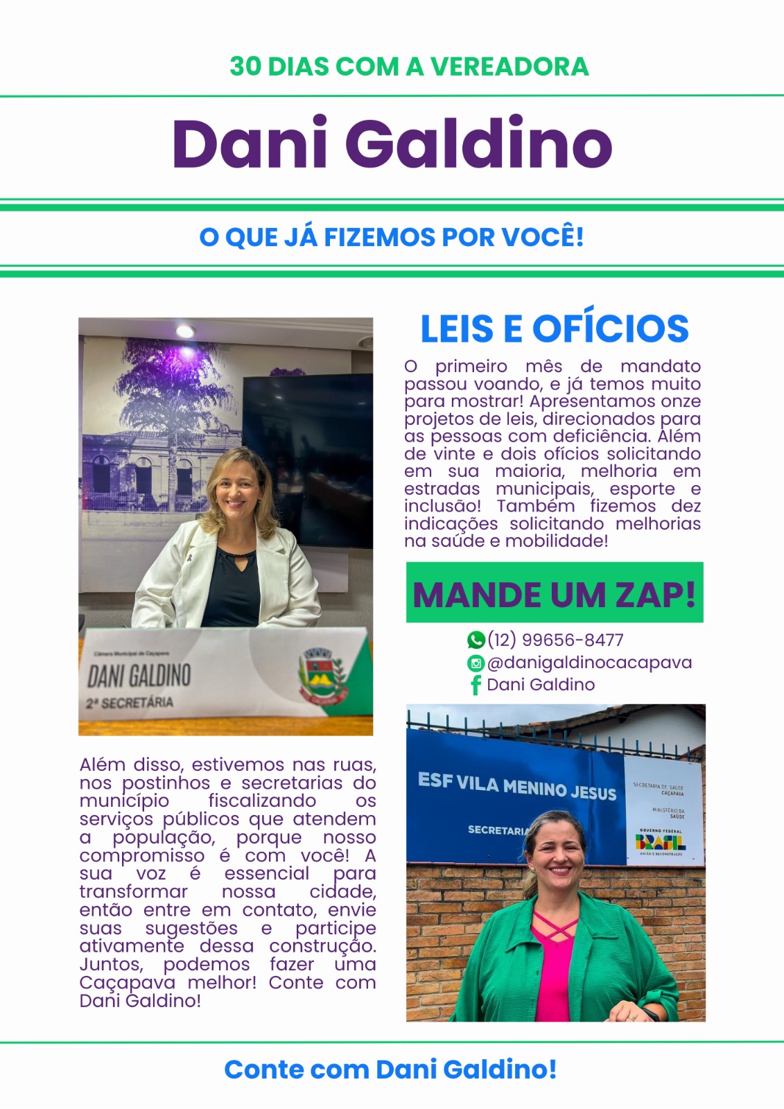 Pacote de Leis Inclusivas - Dani Galdino