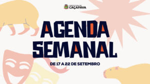 Agenda semanal | De 17 a 22 de setembro