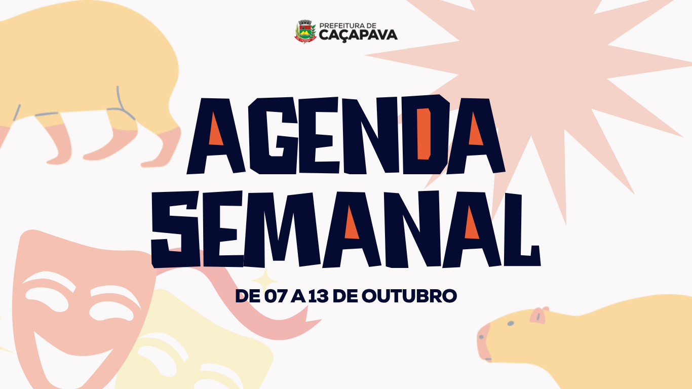 programação cultural Caçapava